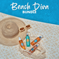 Beach Diva Bundle With Orange Pouch