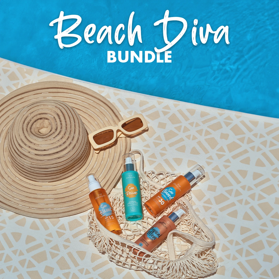 Beach Diva Bundle With Orange Pouch