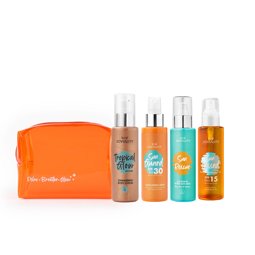 Beach Diva Bundle With Orange Pouch