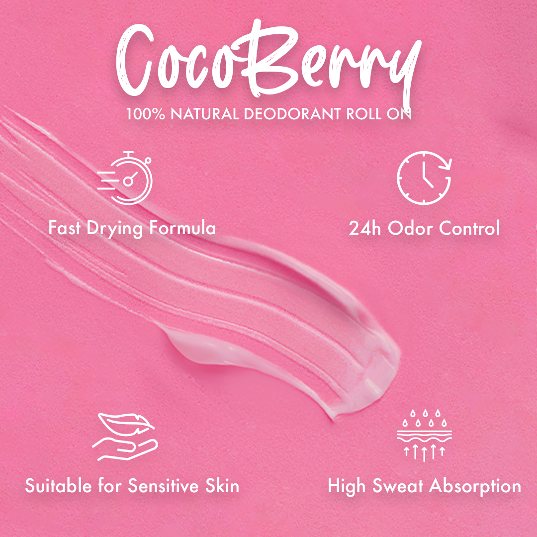 Natural Roll On Deodorant - CoccoBerry