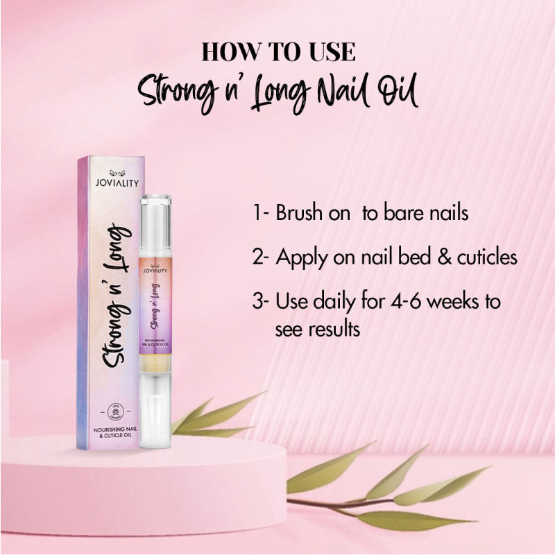 Strong n' Long - Nourishing Nail & Cuticle Oil