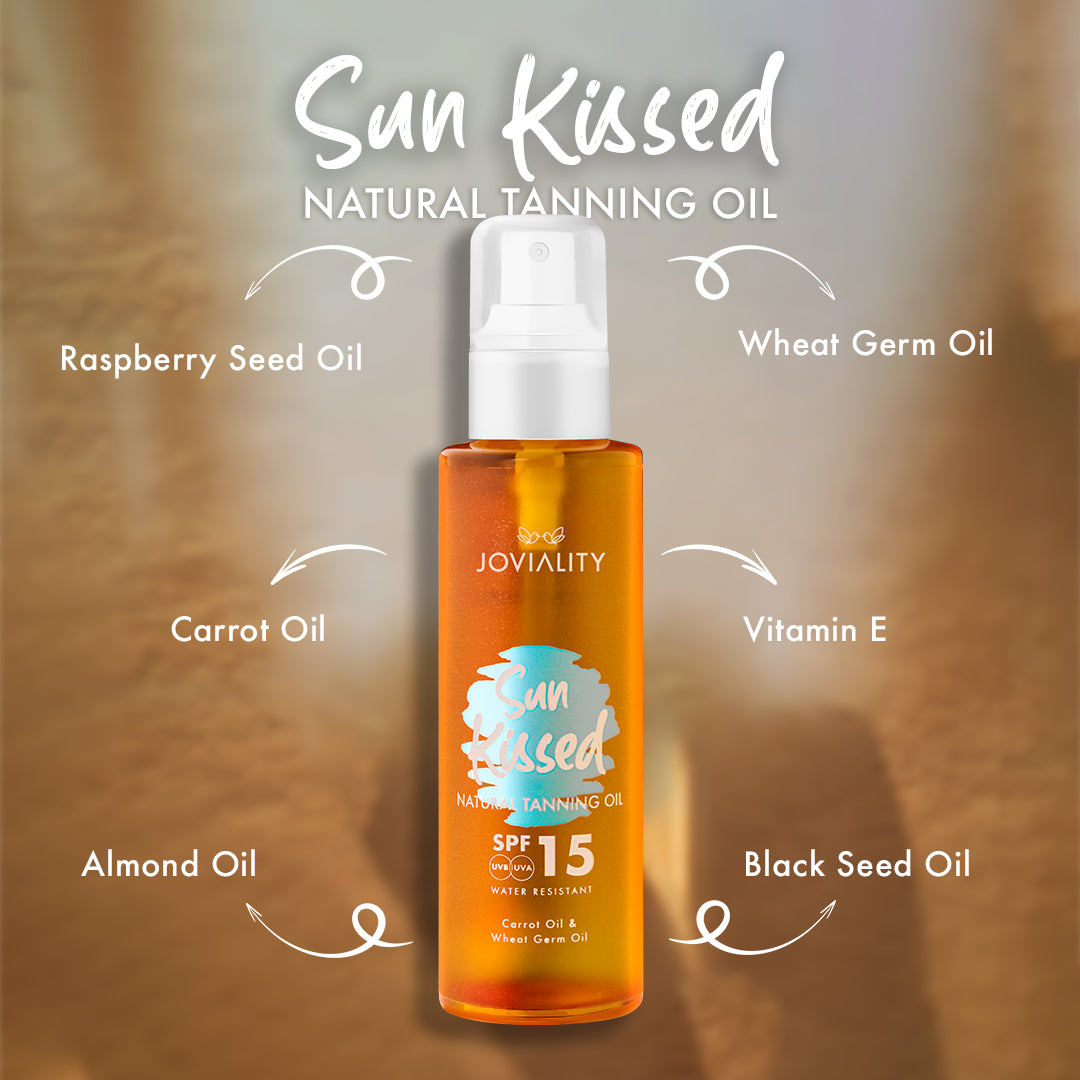 SunKissed - Natural Tanning Oil SPF15