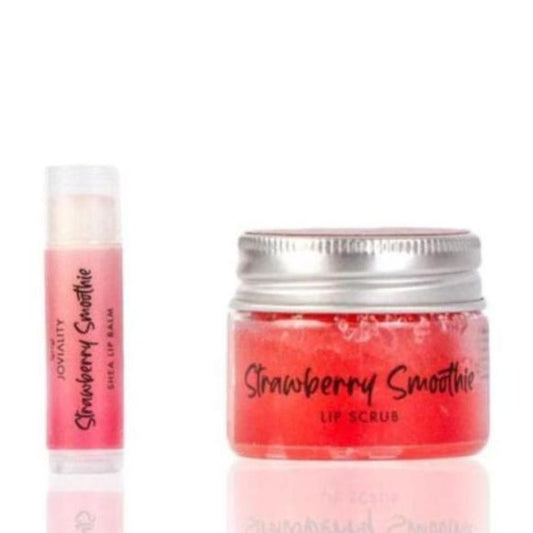 Pucker Up! Strawberry Smoothie Lip Care Set - Joviality-eg