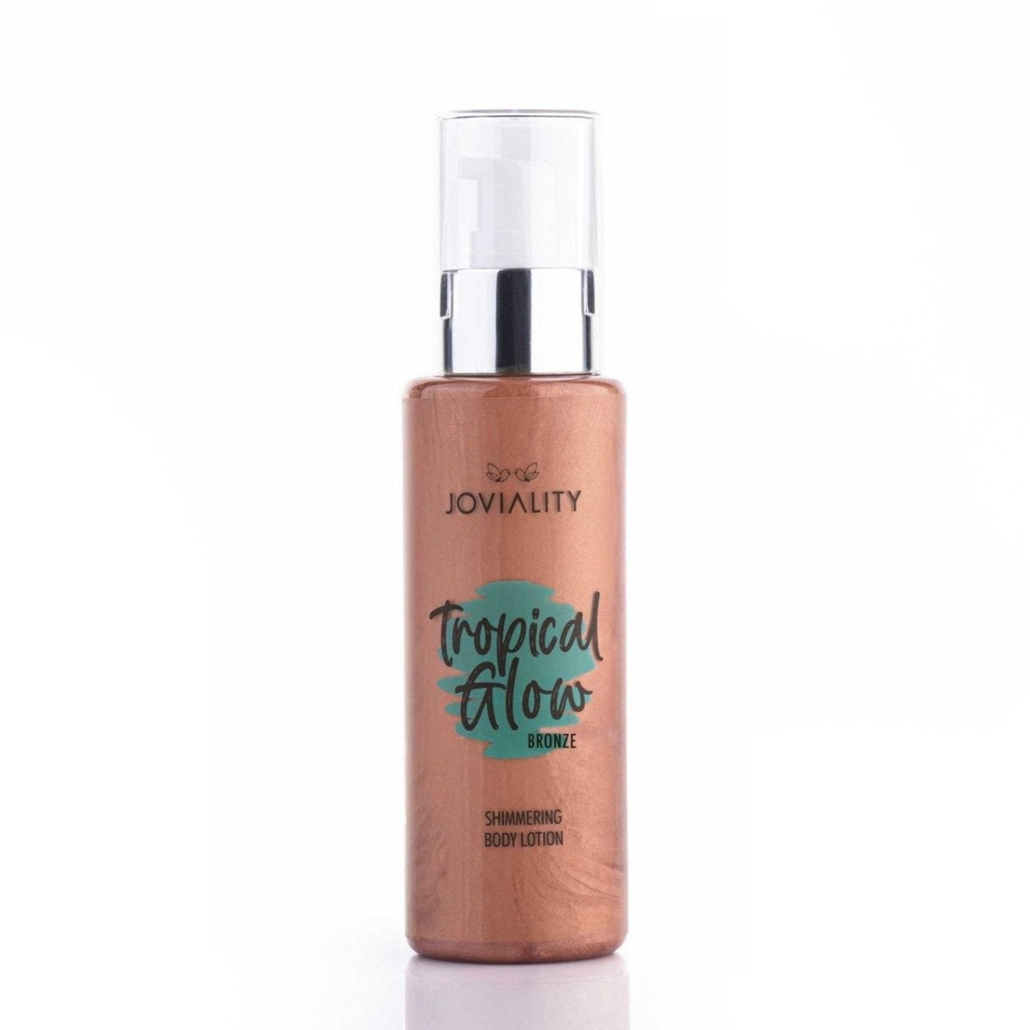 Joviality Bronze Tropical Glow natural shimmer lotion sunkissed soft tan self tan body 