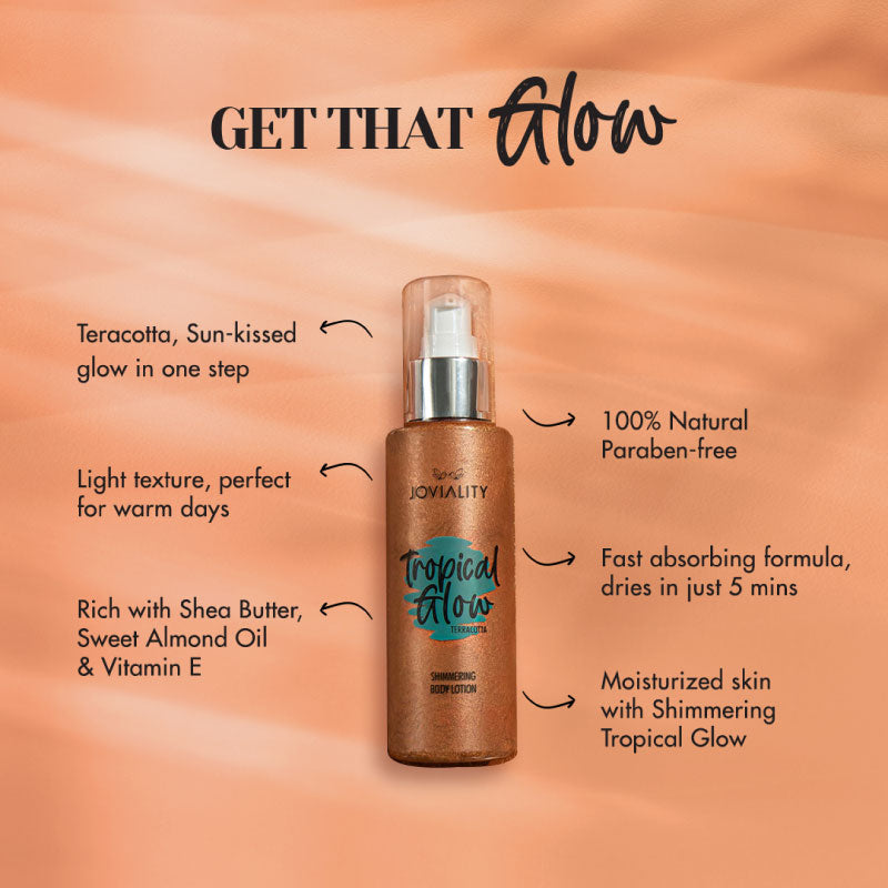 Tropical Glow Natural Lotion - Terracotta - Joviality-eg